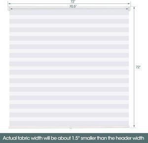 Manual Cellular <strong>Blinds</strong> Day and Night,Full Blackout Day and Night <strong>Blinds</strong> <strong>200cm</strong> <strong>Wide</strong>,day and Night Window <strong>Blind</strong> Accessories - Product Image 4