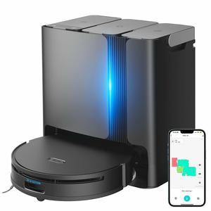 Robot hút bụi lau nhà thông minh Tuya, máy lau nhà xoay, robot vệ sinh sàn nhà - Product Image 2