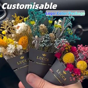 Bouquet Mini di <span class=keywords><strong>Fiori</strong></span> Secchi Direttamente dalla Fabbrica, Bouquet Souvenir, Diffusore per Auto, Fragranza, <span class=keywords><strong>Fiori</strong></span> Artificiali a Basso Prezzo - Product Image 5