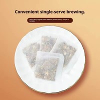 Convenient 5g Four Corner Bag Instant Tea Drink Healthy Peach Codonopsis Radix Astragalus 30 Pack Four Corner Bag Instant Food