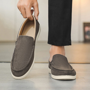 Zapatos Casuales de Piel Sintética de Gran Tamaño, Estilo Clásico, Sin Cordones, Formales, para Hombre, Estilo de Vida Informal, Gran Venta 2025 - Product Image 2