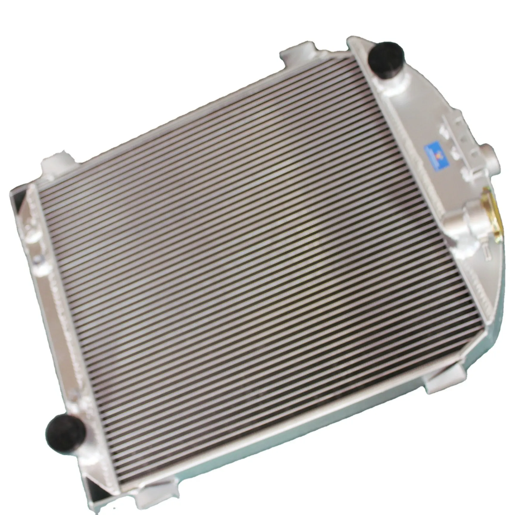 side-fill aluminum alloy radiator FOR Ford model A w/Chevy 350 V8 engine A/T 1928-1929