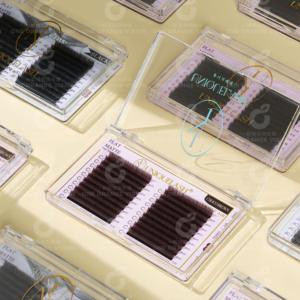 ขนตาปลอมแบบแบนสีดำด้าน PBT ออกแบบโดยช่างต่อขนตาเกาหลี UNIQUE LASH ขนาด 0.15-0.25 มม. รุ่น Pro Classic Ellipse นุ่ม สำหรับร้านเสริมสวย - Product Image 4