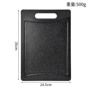 Cutting Board Rectangle Plastic Dishwasher Safe For Kitchen Vegetable Meat Chopping Outdoor Use - Product Image 2