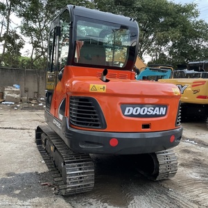 Excavatrice Doosan Dx55-9c d'occasion, 5 tonnes, petite machine de chantier avec moteur et moteur, bon état, prix bas - Product Image 4