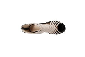 Sandalias Cómodas de Tacón Alto y Grueso con Diseño de Múltiples Tiras y Punta Abierta, Zapatos Romanos Sexys con Tiras, Estilo Club de Primavera/Verano, 8cm Oxford - Product Image 5