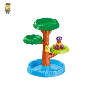 Table de jeu d'extérieur pour enfants Big Tree, table à sable et à eau, ensemble de jeux sensoriels, jouets de plage en plastique avec accessoires - Product Image 4