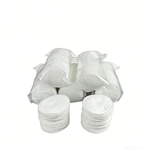 Muestra Gratuita, MOQ Bajo, Venta al por Mayor, Discos Desmaquillantes Faciales Desechables de Algodón 100% para Limpieza Facial - Product Image 2