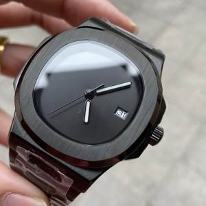 Reloj de Hombre Personalizado con Movimiento Mecánico Automático, Acero Inoxidable, Resistente al Agua 200ATM, Diseño Celestial sin Números - Product Image 3