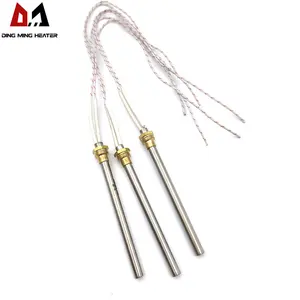 Pellet Stove Igniter Hot Rod Heating Tube Ignitor 9.9*140/150/170 Mm M16*1.5 Thread For Fireplace Grill Stove 300/350w 220v