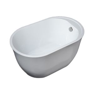 อ่างอาบน้ำแบบตั้งอิสระทำจากอะคริลิคเป็นมิตรกับสิ่งแวดล้อมทันสมัยมีที่ระบายน้ำสำหรับนวดแบบล้นไหลสำหรับโรงแรม1คนผู้ใหญ่เด็ก - Product Image 3