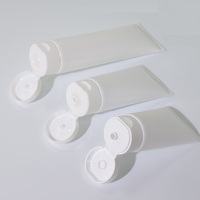 Tubes cosmétiques en plastique blanc vides avec bouchon à clapet 100ml 10ml 5ml 50ml 30ml 20ml 15ml
