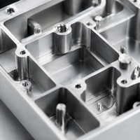 Boîtier métallique usiné CNC sur mesure en acier inoxydable et aluminium pour serveur AI GPU, directement de l'usine OEM