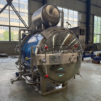 Autoclave Industriel Wogoal Entièrement Automatique pour la Stérilisation des Aliments en Conserve – Stéréilisateur Statique et Rotatif