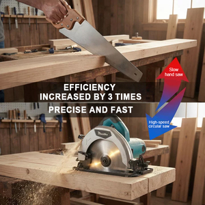 Hot Sales Industrial Grade Brushless Motor Corte Ferramenta Velocidade ajustável Carpintaria Elétrica Serra Circular - Product Image 6