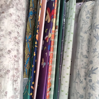 Produit déclassé-Tissu de drap de lit tissé en polyester 100% imprimé brossé résistant à l'abrasion poids moyen