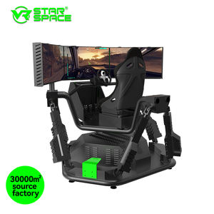Durable Six Axis <strong>Racing</strong> <strong>Simulator</strong> 9D Dynamic VR Driving Equipment Indoor Home School Use For Outdoors Shopping Mall Outings - Product Image 5