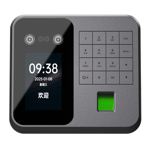 Machine de pointage d'heures multi-biométrique avancée avec reconnaissance faciale/palmaire et empreintes digitales pour bureaux, écoles, usines - Product Image 1