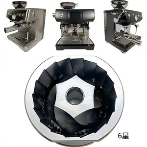Ensemble de meules pour moulin à café Bristol-Fox, lames de rechange en acier inoxydable 6 étoiles pour machines Sage 870 876 887 860 820 840 - Product Image 1
