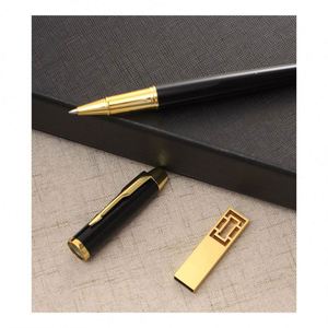 Wholesale Promotional Luxury Business Gift Note Book Pen and USB Sets Personalized Custom <b>Journal</b> Notebook Corporate Gift Set - Product Image 5