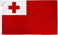 Drapeau national des îles Tonga, 3x5 pieds, pour décorations extérieures, vente en gros, nouveauté
