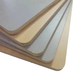 Compensato marino laminato da 18mm resistente all'umidità e alla corrosione pannello in melamina naturale non irritante