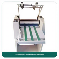 Machine à plastifier de bureau 330 mm de largeur 8350 avec système anti-ondulation pour papier couché et usage bureautique