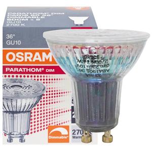 Lampe à réflecteur LED, PAR16, PARATHOM DIM, GU10, 8.3W (80W), 550 lm, 2700K, 36 ° (9019627167) - Product Image 1