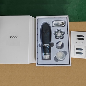 เครื่องนวดหน้าซิลิโคนกันน้ำแบบหลายหัว รุ่นปี 2026 พร้อมแปรงล้างหน้าแบบนุ่ม หมุนได้ พร้อมระบบทำความร้อน - Product Image 1