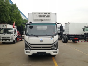 Camion <span class=keywords><strong>frigorifique</strong></span> électrique hybride Geely 4x2 pour le transport alimentaire - Camion congélateur - Prix usine - Product Image 2