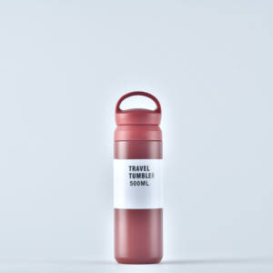 Botella de Agua Personalizada para Viaje, Taza de Café con Logotipo Grabado, Aislada al Vacío, con Asa - Product Image 3