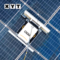 XYT Robot de nettoyage de panneaux solaires à économie d'énergie avec kit de nettoyage