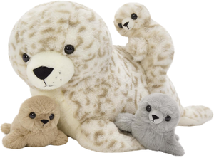 Je New Funny Plush <b>Doll</b> Ocean <b>World</b> Seal Sea Lion PP Cotton 31cm-50cm Baby Birthday Gift - Product Image 1