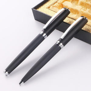 Bolígrafo de Gel de Alta Gama con Firma Metálica, Logotipo Personalizado con Láser, Tinta Negra, Bolígrafo de Gel Publicitario - Product Image 1