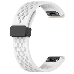 Correa Ajustable de Silicona con Hebilla Magnética, Resistente al Agua, de 26mm, 22mm, 20mm, para <span class=keywords><strong>Garmin</strong></span> Fenix <span class=keywords><strong>Enduro</strong></span> <span class=keywords><strong>2</strong></span> 3 Tactix8 47MM - Product Image 3
