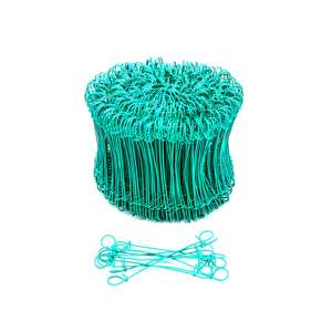 Оцинкованная черная проволока для арматуры, <span class=keywords><strong>16</strong></span> калибр, 1000 шт., 6 дюймов, двойная петля, для строительства, ограждений, обвязки, рулон для обвязки грузов - Product Image 4