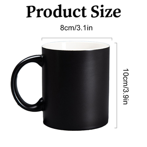 Tazas Personalizadas con Logotipo que Cambian de Color, 12 Piezas, 11 oz, Negras, para Sublimación, <span class=keywords><strong>Taza</strong></span> Mágica de Cerámica que Cambia de Color para Café - Product Image 2