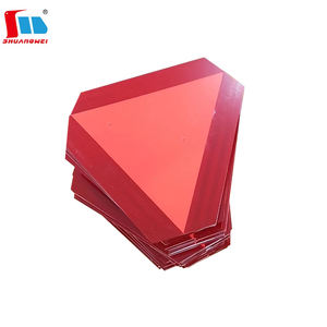 OEM segno di sicurezza triangolo riflettente segnaletica stradale su misura stampabile segnali di avvertimento per il trasporto - Product Image 5