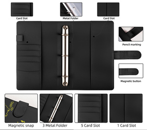 Organiseur de budget A5 pour le défi d'épargne, avec enveloppes de budget pour 52 semaines, classeur à feuilles mobiles - Product Image 3