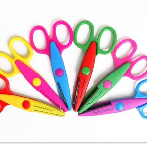 Bộ 6 thủ công lượn sóng cạnh trang trí hoa văn Album ảnh ren cắt dụng cụ làm vườn với Kéo răng - Product Image 3