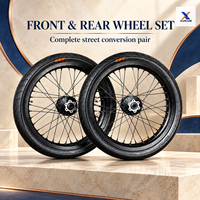 Ensemble de roues Supermoto 17 pouces à 36 rayons avec pneus CST Street pour vélo électrique Sur-Ron Light Bee X S