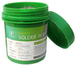 SMT용 무할로겐 T6 <span class=keywords><strong>Sn97Cu3</strong></span> Sn95Cu5 SAC305 무연 솔더 페이스트 - Product Image 1