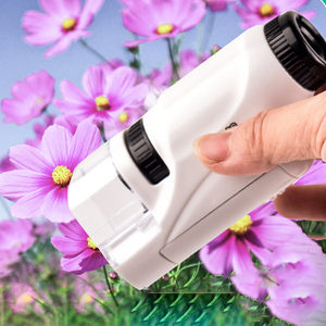 الدقة مضيئة تكبير مجهر الجيب مع 60-120X قدرة التكبير للتعليم ميكروسكوب محمول - Product Image 6