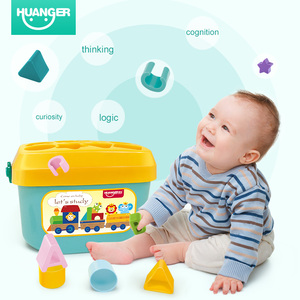 Trieur de Formes Jouet bébé Boite con 10 bloques para Apprendre Trier et empiler Couleurs Vives 6 Mois et Plus - Product Image 6