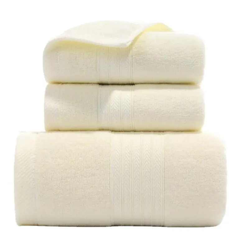 Katoenen Badkamer Douchehanddoeken Sets Luxe Handdoeken Gezicht Handdoek