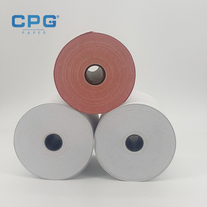 Papel Térmico para Recibos Personalizado de Primera Calidad, 80x70mm, 45gsm, para Terminales Bancarios, Cajeros Automáticos y Servicios de Retiro de Efectivo, Rollos Térmicos - Product Image 1