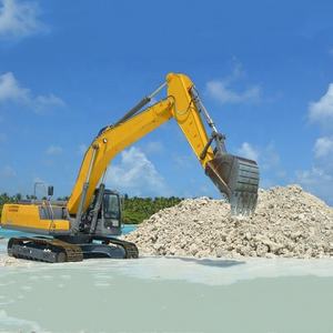 Excavadora sobre orugas XE335DK de 33,5 toneladas con capacidad de cubo 2M3 Motor Cummins y bomba 1 año de garantía en stock y lista para la venta - Product Image 1