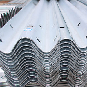 スチールフラットベースガードレールSacfoldポスト安全Wビームステンレススチールリバーガードレール販売用 - Product Image 2