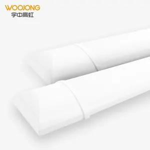 WOOJONG INDOOR IP20 LED SLIM LED TUBE BATTEN LIGHTオフィスライト用浄化形状