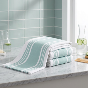 Quick-Dry Woven Square Cotton Eco-Friendly Disposable Water Absorbent Kitchen Towels Dry Clean Option ORCHID Manufacturer India - Product Image 2